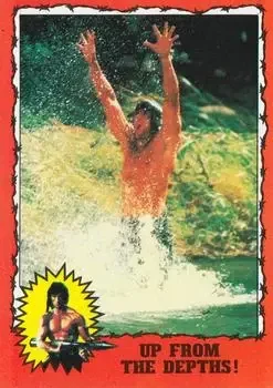 1985 Topps Rambo: First Blood Part II #39 Card #39