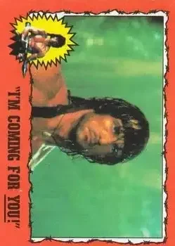 1985 Topps Rambo: First Blood Part II #40 Card #40