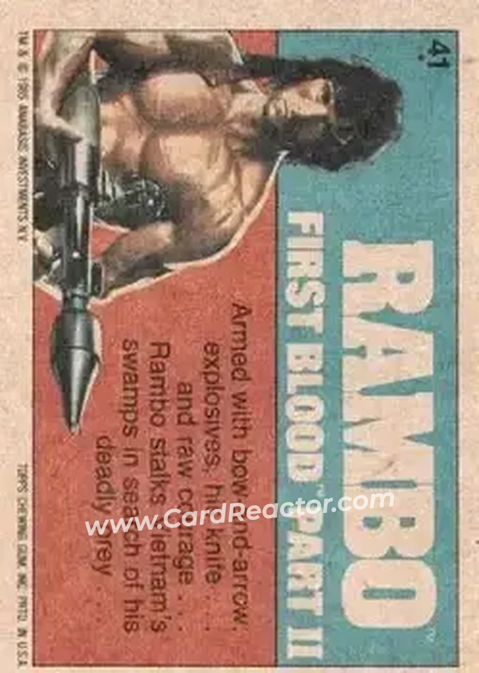 Back of Card #41