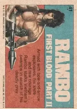Back of Card #41