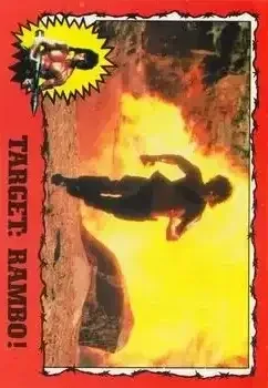 1985 Topps Rambo: First Blood Part II #45 Card #45