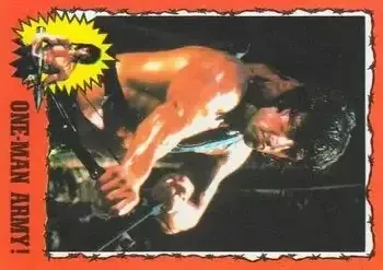 1985 Topps Rambo: First Blood Part II #48 Card #48