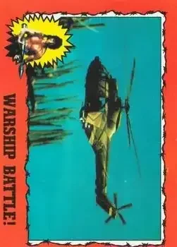 1985 Topps Rambo: First Blood Part II #52 Card #52
