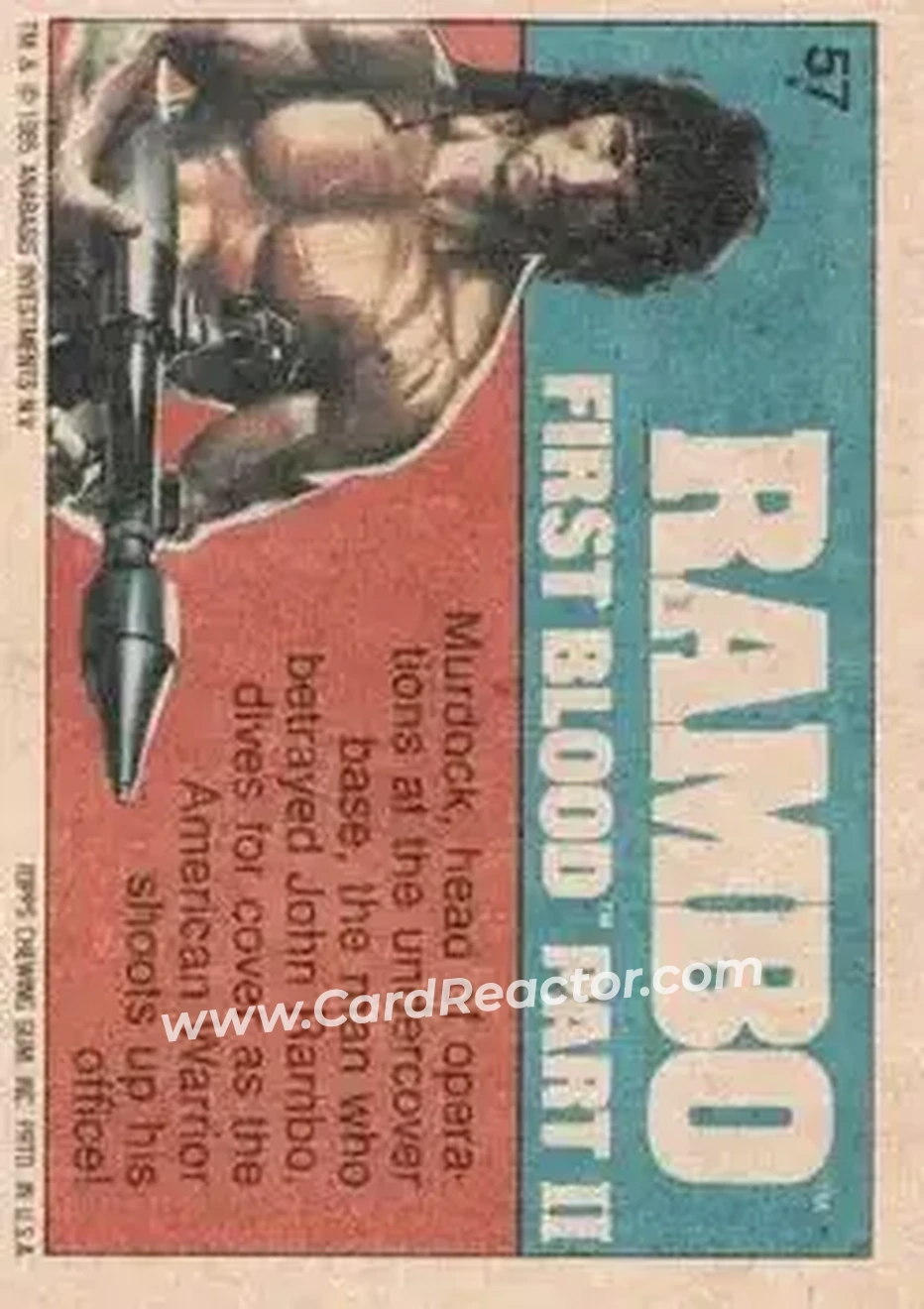 Back of Card #57