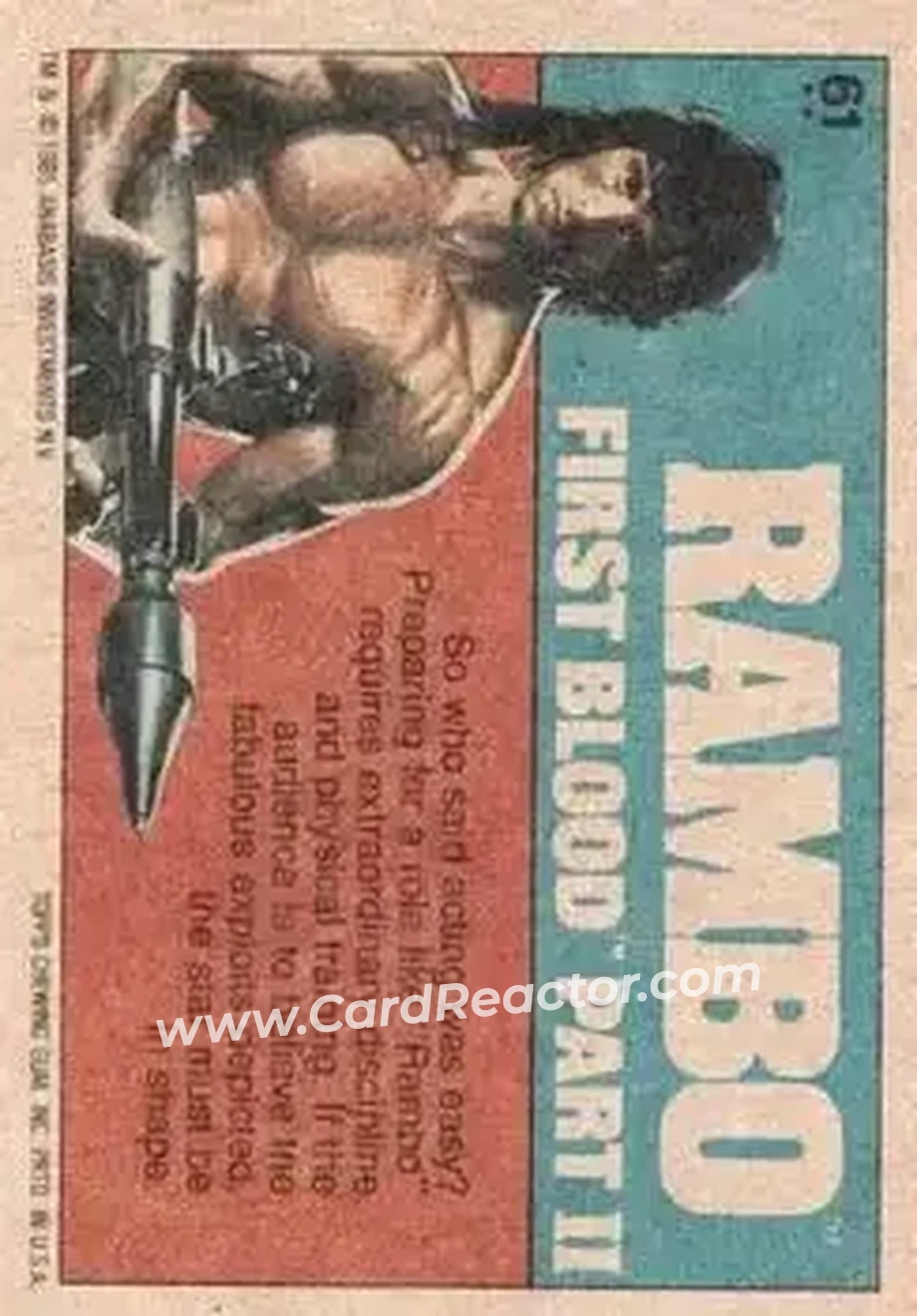 Back of Card #61