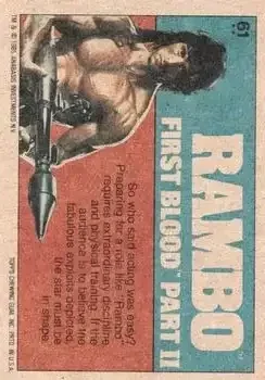 Back of Card #61