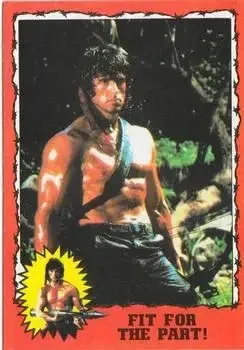 1985 Topps Rambo: First Blood Part II #61 Card #61