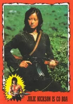 1985 Topps Rambo: First Blood Part II #62 Card #62