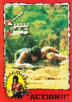 1985 Topps Rambo: First Blood Part II #63 Card #63