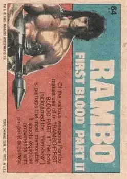 Back of Card #64