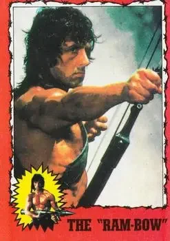 1985 Topps Rambo: First Blood Part II #64 Card #64