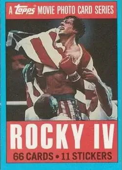 1985 Topps Rocky IV #1 Card #1