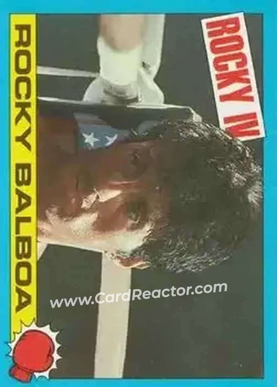 Front of Rocky Balboa