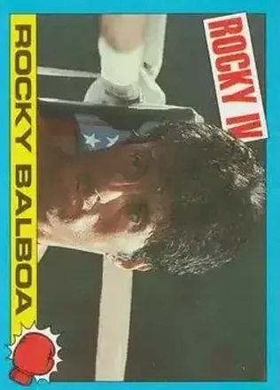 1985 Topps Rocky IV #2 Rocky Balboa