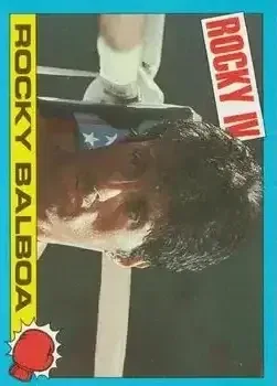 1985 Topps Rocky IV #2 Rocky Balboa