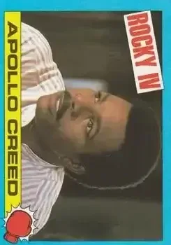 1985 Topps Rocky IV #3 Apollo Creed