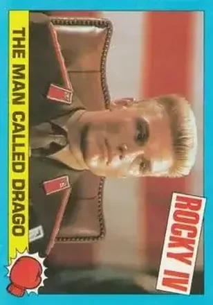 1985 Topps Rocky IV #6 Card #6