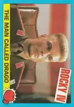 1985 Topps Rocky IV #6 Card #6