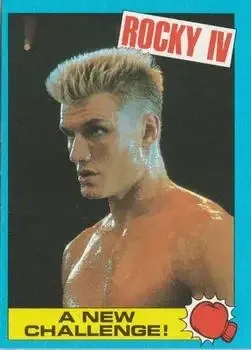 1985 Topps Rocky IV #9 Card #9