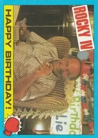 1985 Topps Rocky IV #11 Card #11