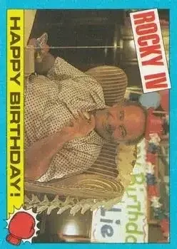 1985 Topps Rocky IV #11 Card #11