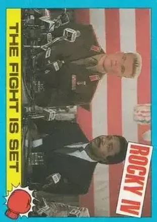1985 Topps Rocky IV #12 Card #12
