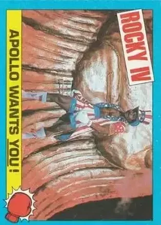 1985 Topps Rocky IV #13 Card #13