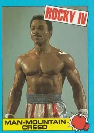 1985 Topps Rocky IV #14 Card #14