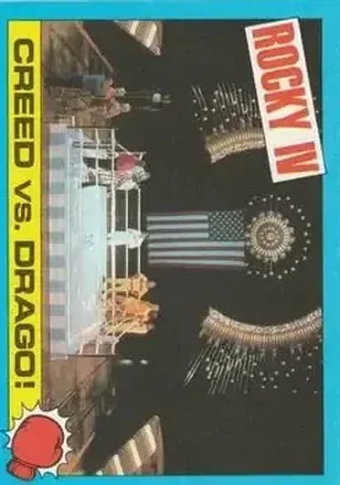 1985 Topps Rocky IV #15 Card #15