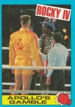 1985 Topps Rocky IV #16 Card #16