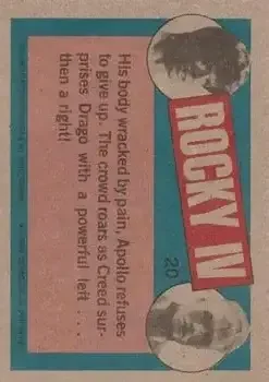 Back of Card #20