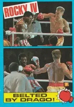 1985 Topps Rocky IV #21 Card #21