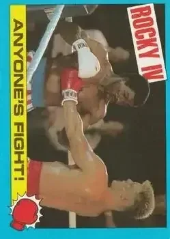 1985 Topps Rocky IV #22 Card #22