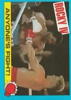 1985 Topps Rocky IV #22 Card #22