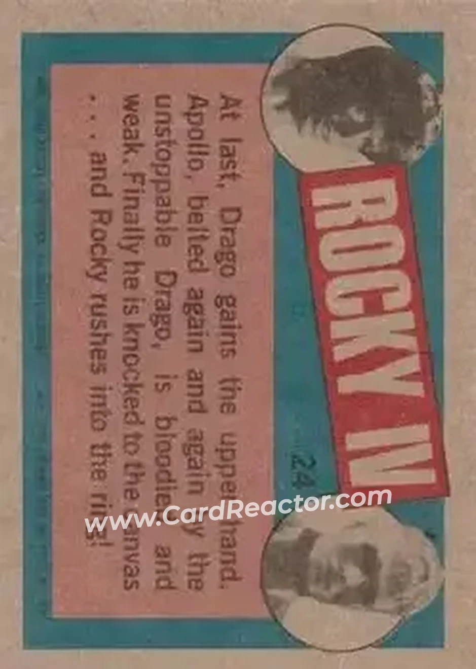 Back of Card #24