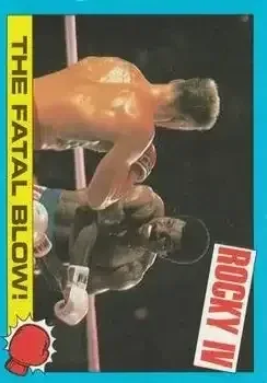 1985 Topps Rocky IV #24 Card #24