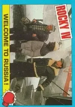 1985 Topps Rocky IV #27 Card #27