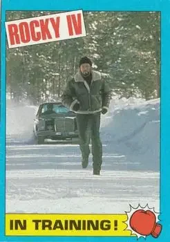 1985 Topps Rocky IV #28 Card #28