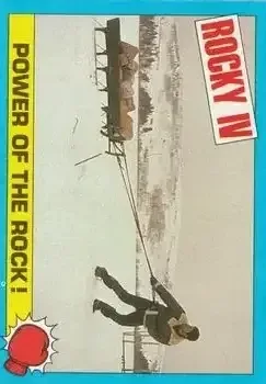 1985 Topps Rocky IV #29 Card #29