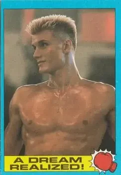 1985 Topps Rocky IV #40 Card #40