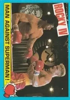 1985 Topps Rocky IV #43 Card #43