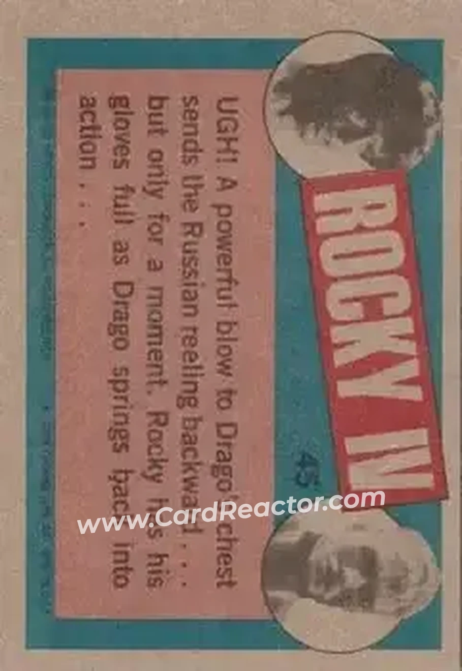 Back of Card #45