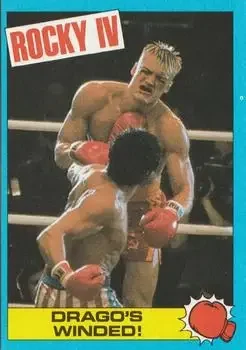 1985 Topps Rocky IV #45 Card #45