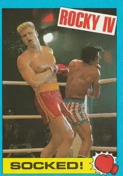 1985 Topps Rocky IV #47 Card #47