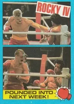 1985 Topps Rocky IV #50 Card #50