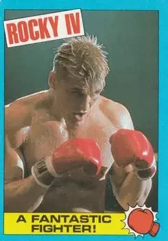 1985 Topps Rocky IV #51 Card #51