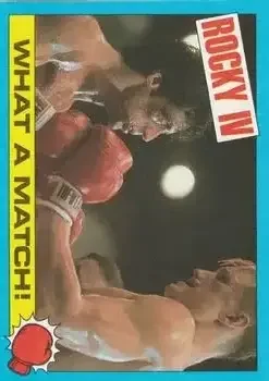 1985 Topps Rocky IV #55 Card #55