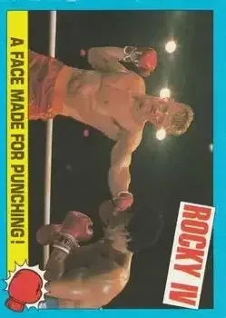 1985 Topps Rocky IV #58 Card #58