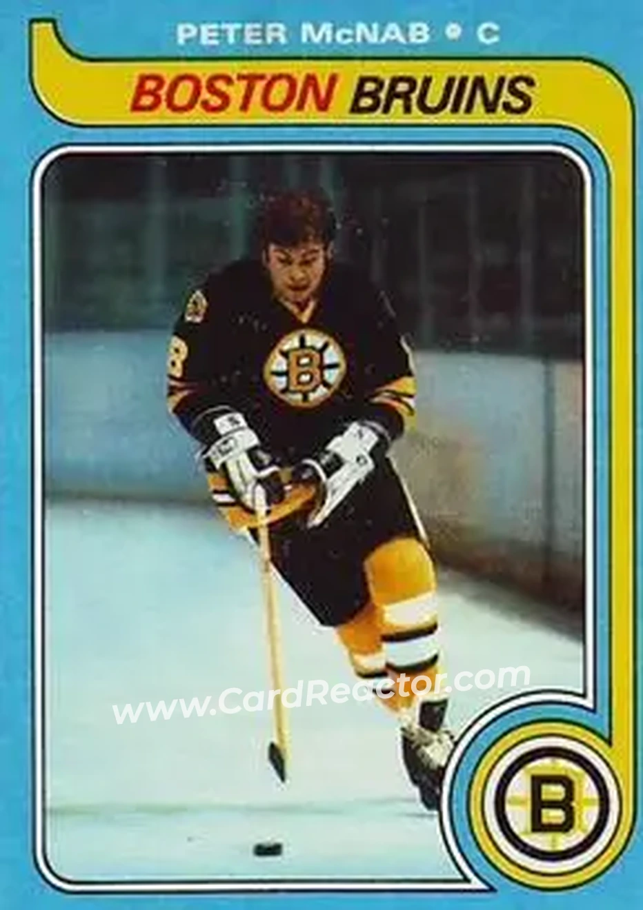 Front of Peter McNab