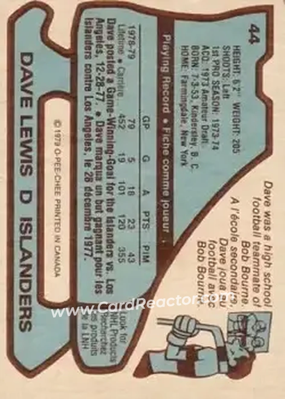 Back of Dave Lewis